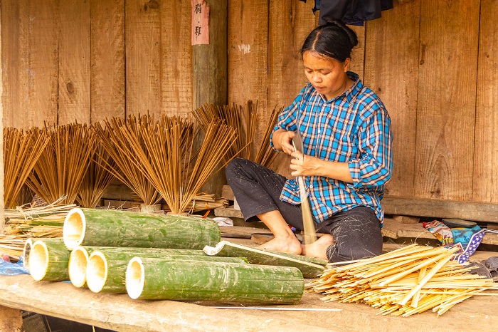 villages artisanat Cao Bang encens phia thap